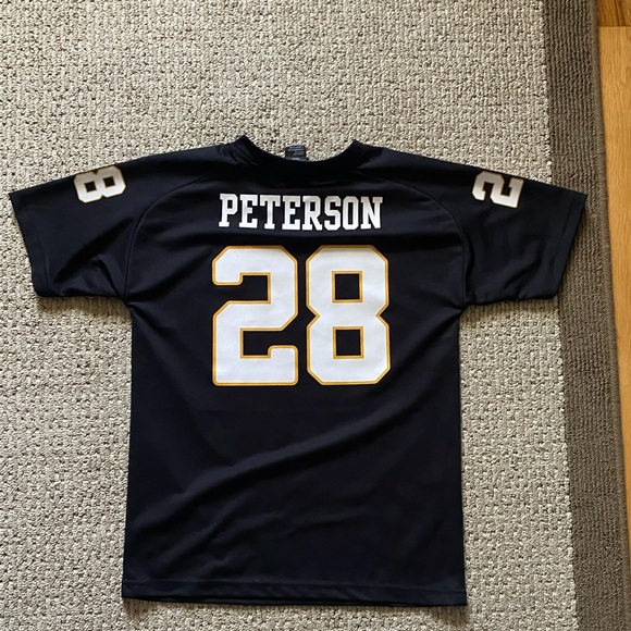 Minnesota Vikings Adrian Peterson Black Jersey Youth Large - Picture 2 of 2